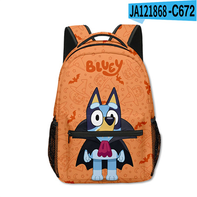 18 Inch Bluey Backpack men and women backpack travel bag full printing student school bag - Image 27