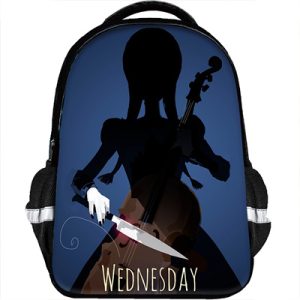 Wednesday Addams Backpack Schoolbag