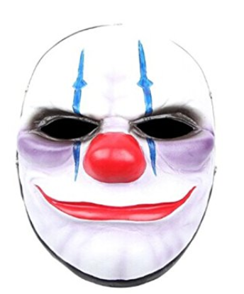 Payday2 Clown Resin Mask