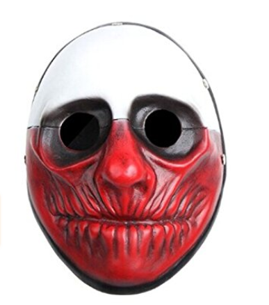 4PCS/Set of Payday2 Movie Mask : Dallas,Hoxton,Wolf,Chains Resin Mask - Image 3