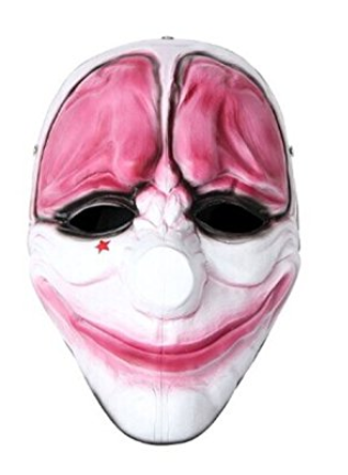 4PCS/Set of Payday2 Movie Mask : Dallas,Hoxton,Wolf,Chains Resin Mask - Image 2