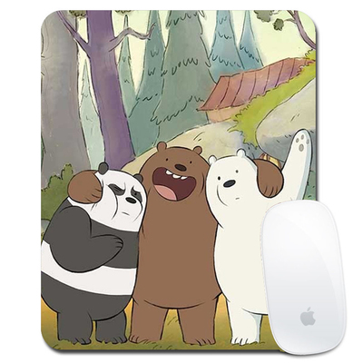 We Bare Bears Cartoon Mouse Pad