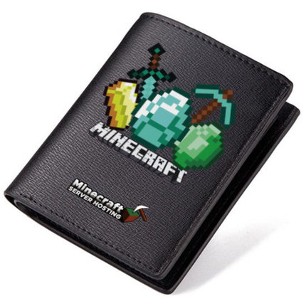 Minecraft PU Leather Wallets 17