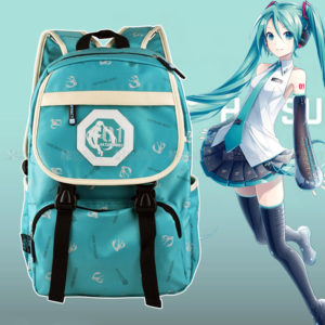 Hatsune Miku Cartoon Backpack School Bag