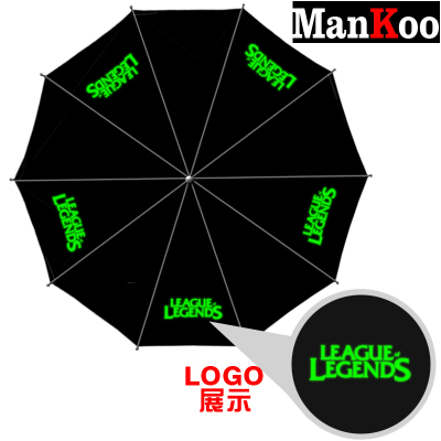 League of Legends Foldable Umbrella For Sunny Rainy Anti-UV Umbrella 5