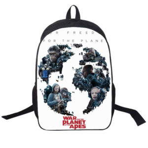 16″ War for the Planet of the Apes Backpack School Bag