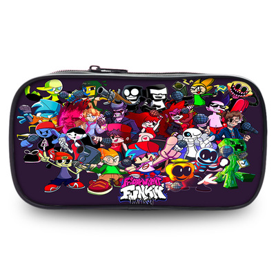 Friday Night Funkin Bags Pencil-Box for Kids School Supplies Stationery Storge supports customization