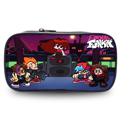 Friday Night Funkin Bags Pencil-Box for Kids School Supplies Stationery Storge supports customization - Image 2