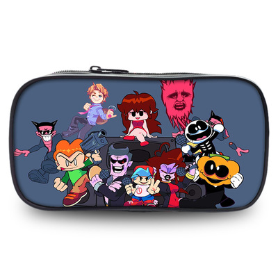 Friday Night Funkin Bags Pencil-Box for Kids School Supplies Stationery Storge supports customization - Image 16