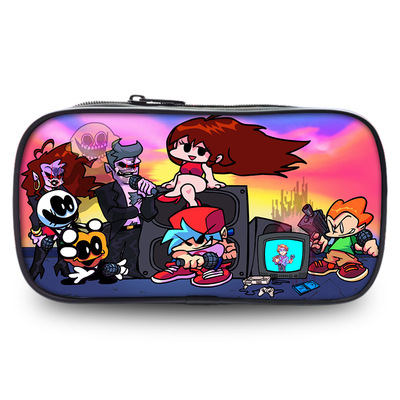 Friday Night Funkin Bags Pencil-Box for Kids School Supplies Stationery Storge supports customization - Image 13