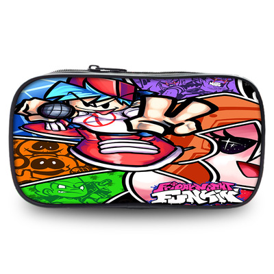 Friday Night Funkin Bags Pencil-Box for Kids School Supplies Stationery Storge supports customization - Image 6