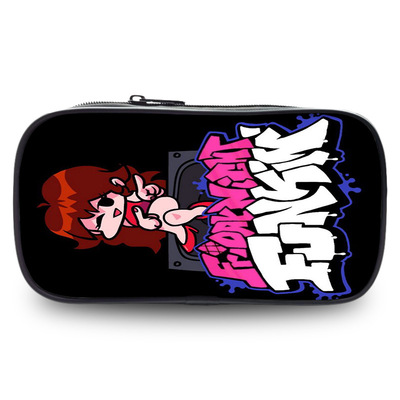 Friday Night Funkin Bags Pencil-Box for Kids School Supplies Stationery Storge supports customization - Image 5