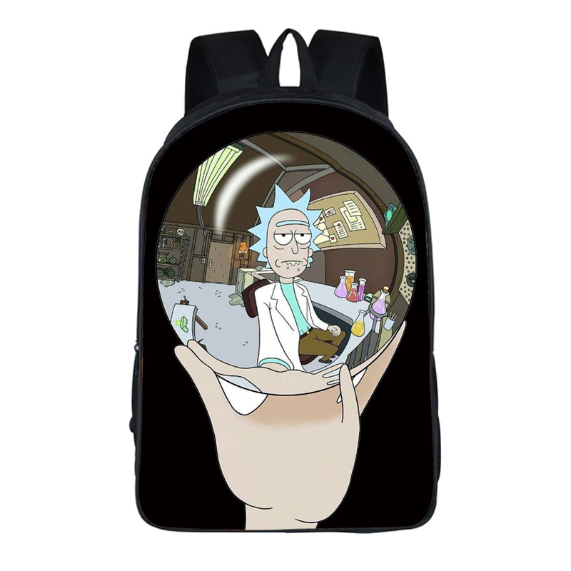 16″Rick and Morty Backpack School Bag - Image 8