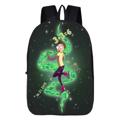 16″Rick and Morty Backpack School Bag - Image 18