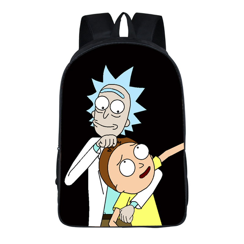 16″Rick and Morty Backpack School Bag - Image 12