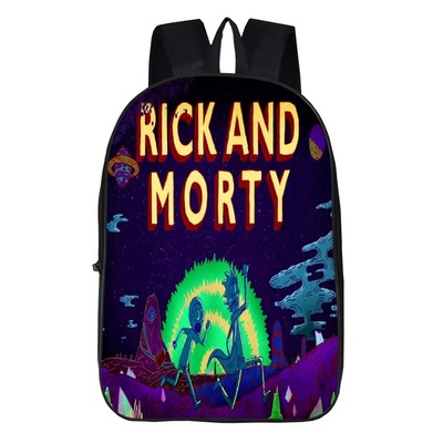 16″Rick and Morty Backpack School Bag - Image 16