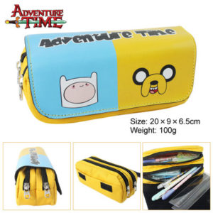 Adventure Time Pencil Case Student's Large Capacity Pen Bag