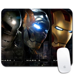 Iron Man Cartoon Mouse Pad