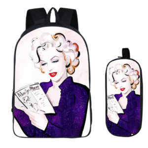 Marilyn Monroe Backpack School Bag