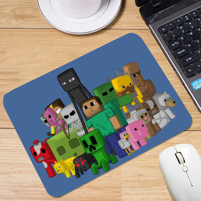 Minecraft Creeper Cartoon Mouse Pad