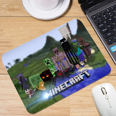 Minecraft Creeper Cartoon Mouse Pad