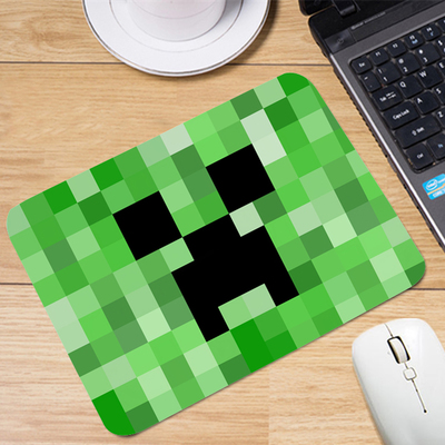 Minecraft Creeper Cartoon Mouse Pad