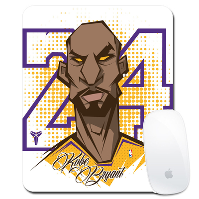 NBA Kobe Bryant Cartoon Mouse Pad