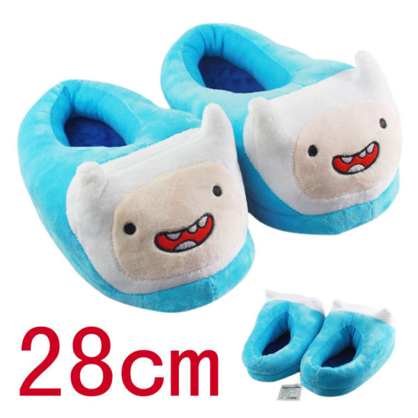Adventure Time Winter Soft Plush Slippers