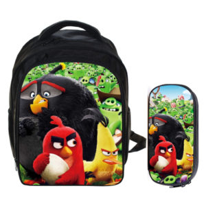 13 Angry Birds Backpack School Bag