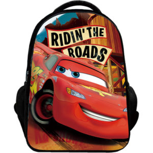 16Cars Backpack School Bag