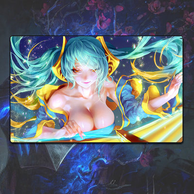 LOL Maven of the Strings Sona Cartoon Mouse Pad
