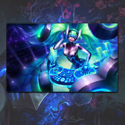 LOL Maven of the Strings Sona Cartoon Mouse Pad