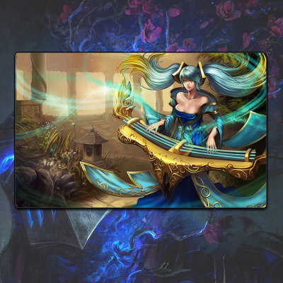 LOL Maven of the Strings Sona Cartoon Mouse Pad