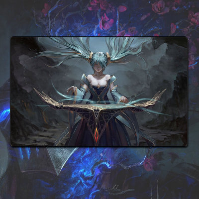 LOL Maven of the Strings Sona Cartoon Mouse Pad