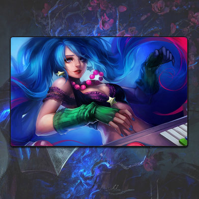 LOL Maven of the Strings Sona Cartoon Mouse Pad