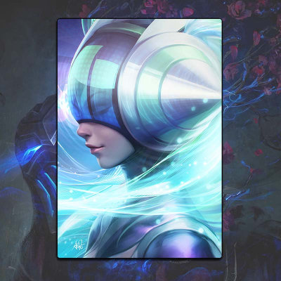 LOL Maven of the Strings Sona Cartoon Mouse Pad