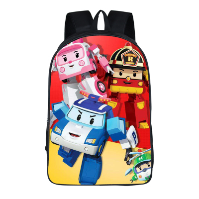 Traffic Safety with Poli Backpack School Bag