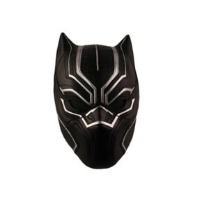 Black Panther Resin Mask Full Face Paintball Halloween Mask