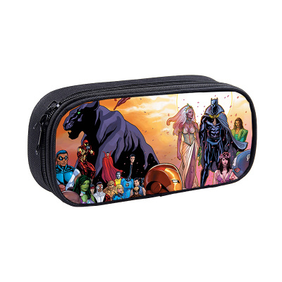 Black Panther Pen Case Student’s Large Capacity Pencil Bag