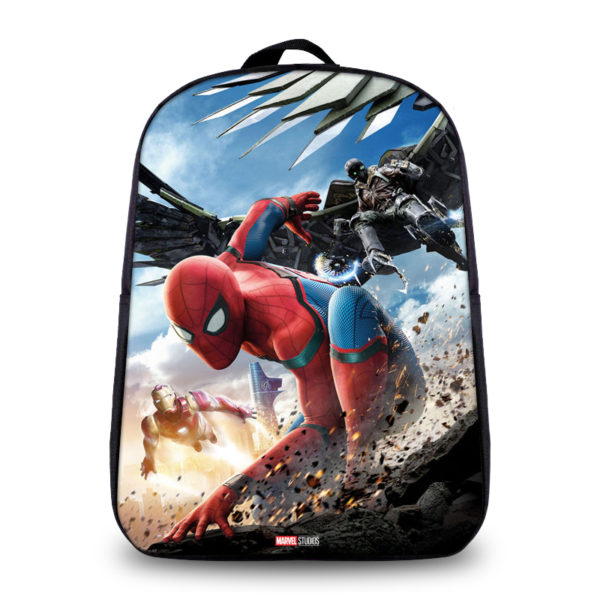 12″Spider-Man Homecoming Backpack School Bag for kids
