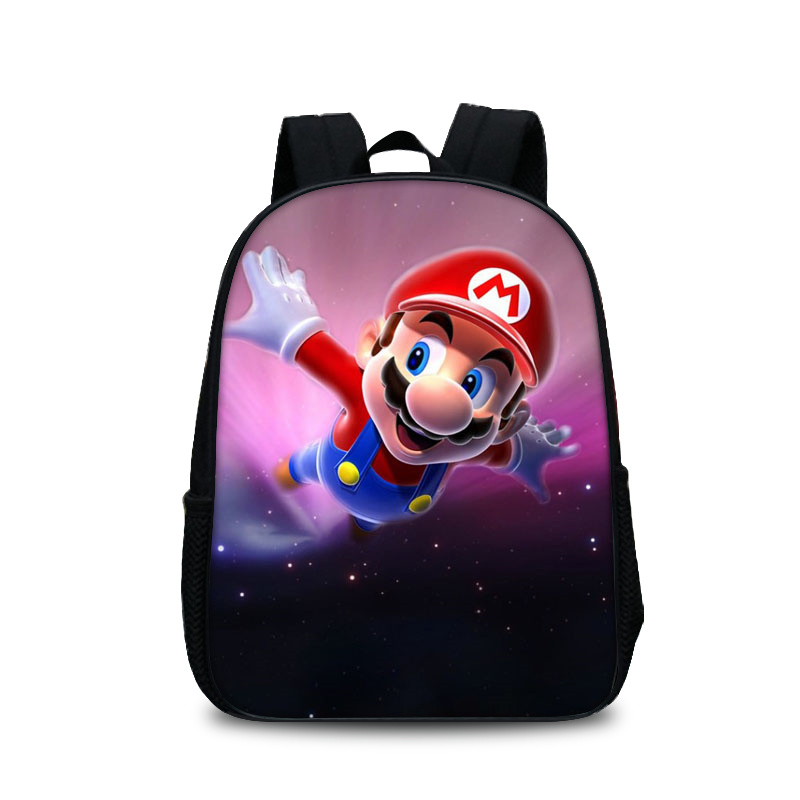 12″Super Mario Backpack School Bag