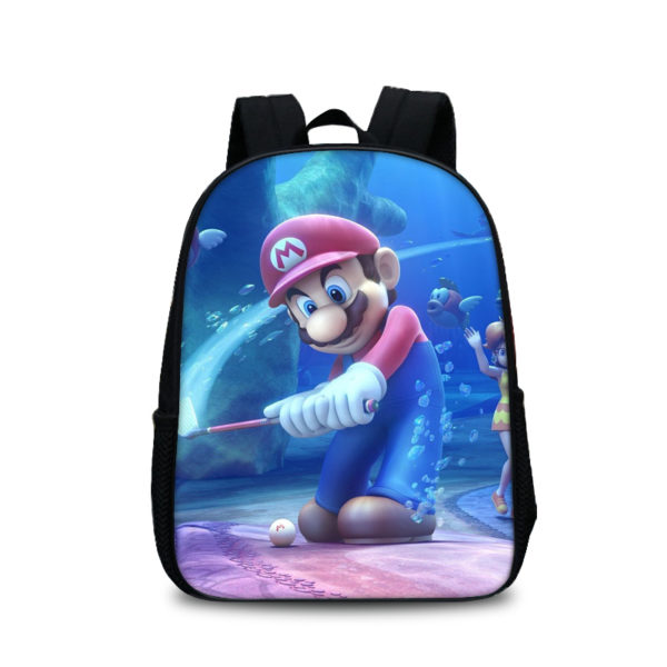12″Super Mario Backpack School Bag
