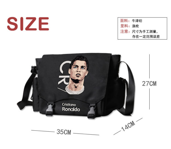 Cristiano Ronaldo oxford Messenger Bag Shoulder Bag