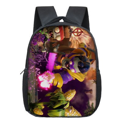 12 Inch Plants vs. Zombies PVZ Children's Backpack Kids School Cute Daily Bag Kindergarten Bags Girls Boys Waterproof Ruckpack - Image 5