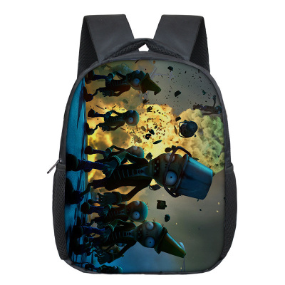 12 Inch Plants vs. Zombies PVZ Children's Backpack Kids School Cute Daily Bag Kindergarten Bags Girls Boys Waterproof Ruckpack - Image 20