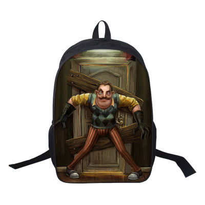 16″ Hello Neighbor Backpack School Bag