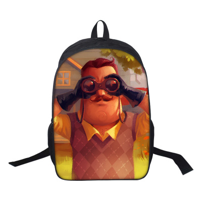 16″ Hello Neighbor Backpack School Bag - Image 4