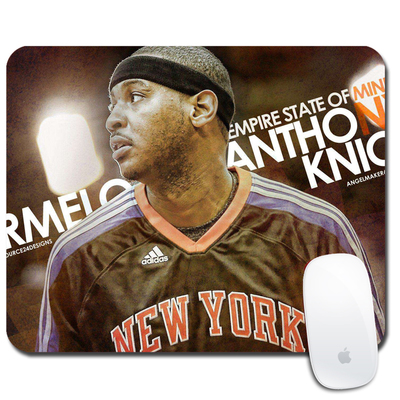 Carmelo Anthony Cartoon Mouse Pad - Image 9