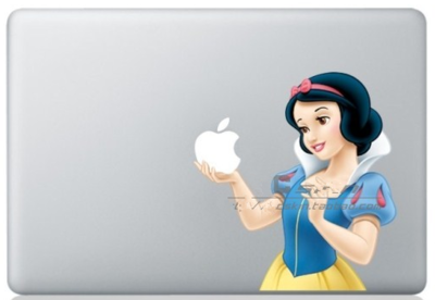 Snow White Macbook Stickers - Image 2