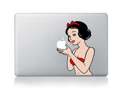 Snow White Macbook Stickers - Image 3